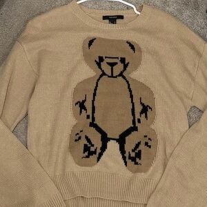 Tan Teddy Bear Sweater
